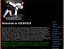 Tablet Screenshot of kickpics.net